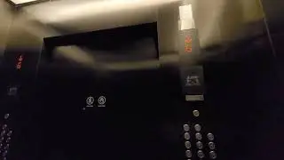 Mitsubishi elevator at L7 Hotel, Gangnam, Seoul, Korea