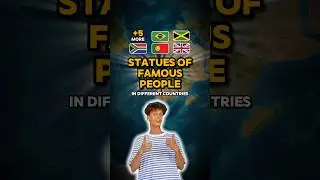 🗿Statues Of Famous People in different countries