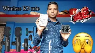WIRELESS K9 MIC  ( Cheapest price) #viral #video #trending #100k #wireless #mic #cheapest #price #1K