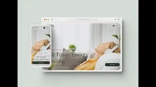 Life Force Energy Healing website Demo