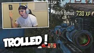 HE GAVE ME AIMBOT AGAIN... (BO2 Trickshotting)
