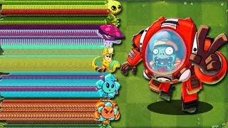 1000 Plants  Vs Z-Mech Zombie LEVEL 10 - Which Plant Kills The Fastest ? - PvZ 2 Challenge