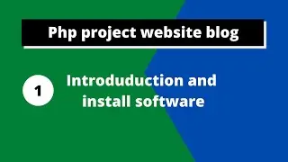 Create blog website using php mysql