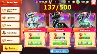 137/500 Daemonia dragon piece | Kellnerin Dungeon week | Tyrannos Return tyrant event | DML