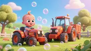 Baby Tractor and the Bubble Trouble | Fun Nursery Rhymes & Kids Songs