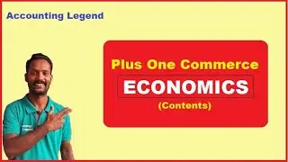 Economics|Introduction to Economics|Plus One Commerce