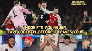 ARSENAL HATERS ANGRY!! 🤬 REACTION TO ARSENAL 3-1 BAYERN MUNICH | FANS REACTION WITH HIGHLIGHT
