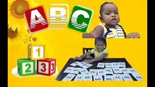 Learning Elmo ABCs Puzzle With Squeeze and Sweet Bearded Daddy Teaches Advanced PreK Kid #ABCs