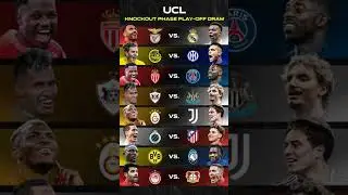 ucl play off draw #football #realmadrid #benfica