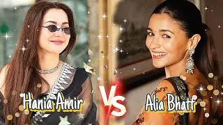 Hania Amir VS Alia Bhatt | India VS Pak | @designingideas7366