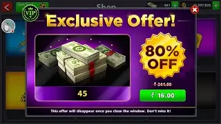 Cheapest Cash Offer Ever In the History of 8 Ball pool 2018- how to get it?