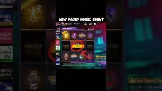 NEW LOBBY EMOTE FADED WHEEL| FREE FIRE NEW EVENT| FF NEW EVENT TODAY| NEW FF EVENT| GARENA FREE FIRE