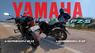 YAMAHA FZS v1 vs FZS v2  | 🔥Drag race 🔥|   SLR Vlogs :- (7022)