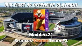 SUPERBOWL PAST VERNON DAVIS JOINS THE TEAM!!! BRONCOS THEME TEAM #2 (Madden 21 Ultimate Team)