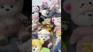 🧸Me when I see my plushies #handmadetoys #plussize #teddy #stuffedanimal #toys #plussize