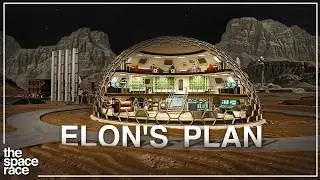 Как SpaceX построит город на Марсе