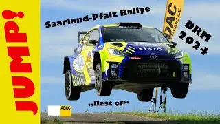Jump! | Saarland Pfalz Rallye 2024 | Best of Sprungkuppen | DRM | Drift Action Limit Mistakes | ADAC