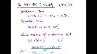 AM-GM Inequality, a simple proof