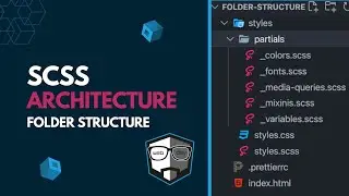 Вот как следует структурировать папки SCSS.