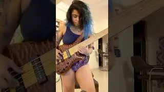 MOHINI DEY BASS SOLO LIVE | RECORDING SESSION FOR JAN RIVERA | FEAT. MARCO MINNEMANN & JORDAN RUDES