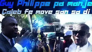 Met Caleb n&egrave;ve Lambert te dwe nan prizon,Guy Philippe pa manje lnan men lapolis toujou