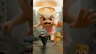 A Scorpion Messed With the Wrong Baby... And Unleashed a MONSTER ☕️🦂💥 #BabyMonster #SurrealStory