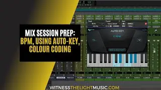 Mix Session Prep: Using Antares Auto-Key and Colour Coding