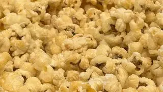 Pipoca doce com leite em p&oacute; 