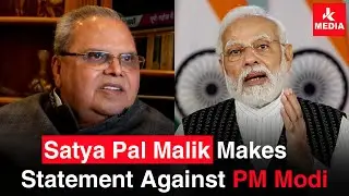 Satyapal Malik Controversial Statement against PM Modi