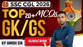 SSC CGL 2026 GK GS MCQ | 20+ Expected Questions | Final Revision 🔥@adda247 