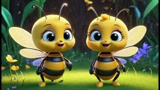Three Baby Bees Find the Flowers + More Nursery Rhymes & Kids Songs