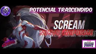 SCREAM, POTENCIAL TRASCENDIDO,  nuevo uniforme 🎮GAMEPLAY - Marvel Future Fight