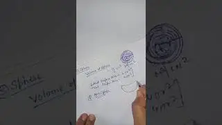 Class 10th mathematics formulas volumes and surfaces areas