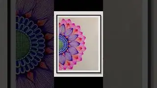 Zentangle 93 Thank you for watching #zentangle #artist #drawing #doodle #painting #sketch #short
