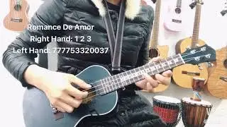 Learning Ukulele Within 1 Min Lesson 2 Romance De Amor
