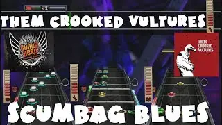 Them Crooked Vultures - Scumbag Blues - Guitar Hero Warriors of Rock Expert Full Band