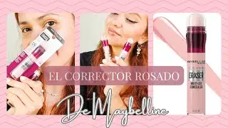 El corrector rosado VIRAL de Maybelline tono 160 Brightener 🩷