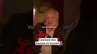 EricEmmanuel Schmitt : Comment &ecirc;tre #heureux en #ecrivant #ecrivain #podcastfran&ccedil;ais #podcastyoutube