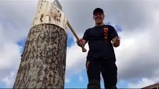 Ferry Svan - Juniorvärldsmästare Timbersports
