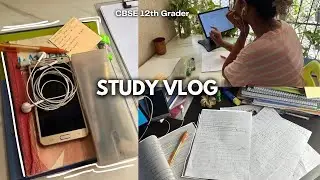 STUDY VLOG CBSE 12th GRADER PCM #LifeofAngel