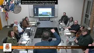 Fenton Area Public Schools Board of Ed Meeting - 1-6-2026