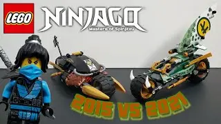 In Comparison: 71745 Lloyd's Jungle Chopper Bike & 70733 Blaster Bike | Season 14/5 | D & B