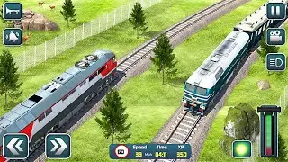 Euro Train Driver Sim 2020: 3D Train Station Games - Racing Mode - Level 3