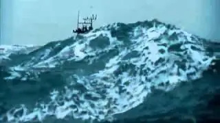 destroyer vs big waves   YouTube