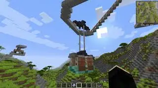 Create 0.3 Cable Car Showcase | Modded Minecraft