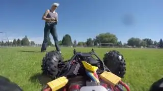 Arrma Fazon BLX 6S, F.P.V. BALLOONING the Big Joe 40
