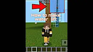 How to make water lift in Minecraft🤔 full explanation in Tamil #minecraft #waterlift #tamil #bfjoker