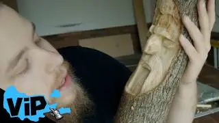 How to Carve a Wood Tree Spirit