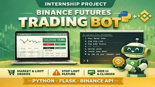 Binance Futures Trading Bot in Python  | Full Project + Web UI + CLI (Internship Project)