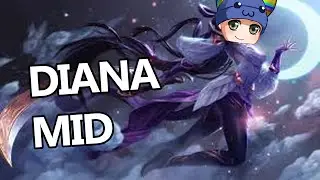 League of Legends — Diana Mid — полный игровой процесс с друзьями
